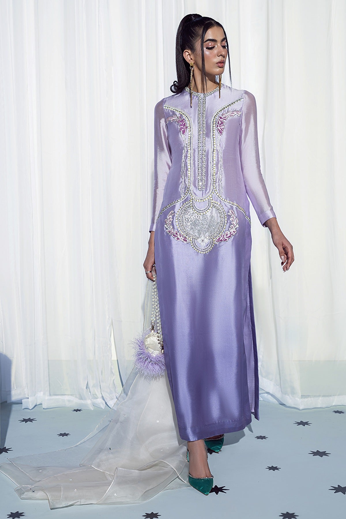 ZEB & ZEESHAN | LUXURY PRET | VIOLET MIST