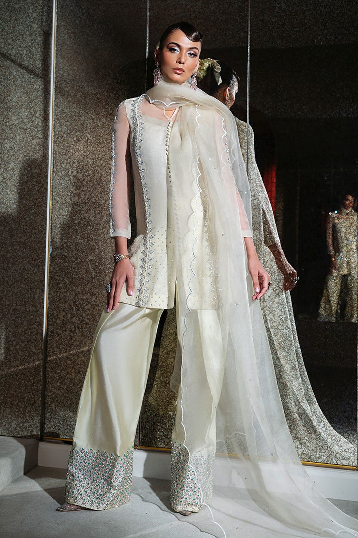 ZEB & ZEESHAN | LUXURY PRET | CHAM CHAM