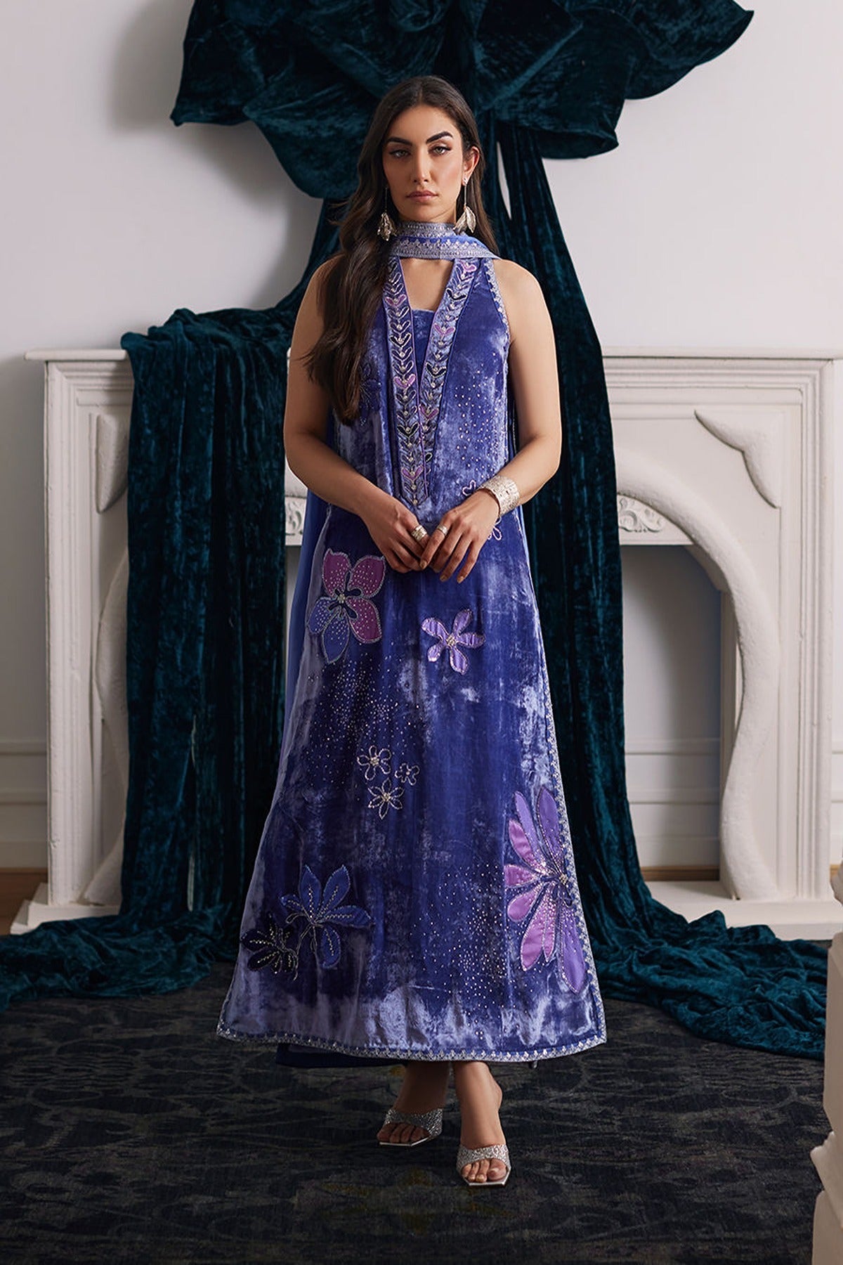 FARAH TALIB AZIZ | VELVETS | ISABEL PERIWINKLE