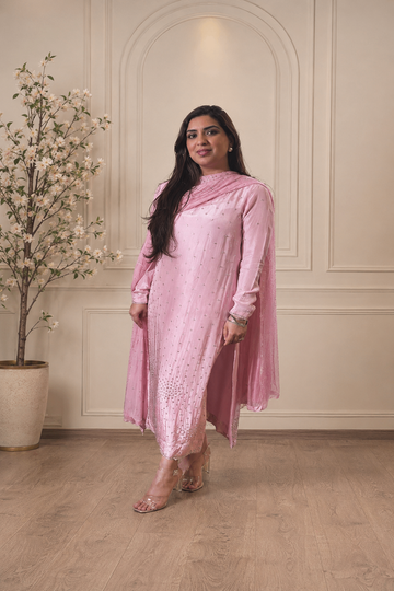 HAFSAH|SANA - PINK SUIT