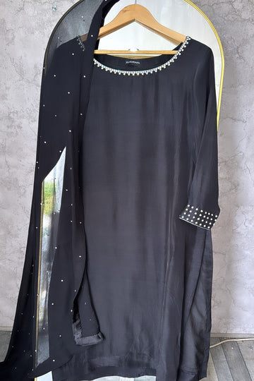 HAFSAH|SANA - BLACK SUIT