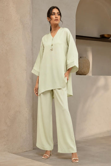 HAFSAH|SANA - MINT GREEN CO-ORD SET