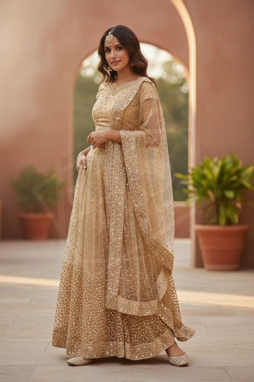 HAFSAH|SANA - BEIGE ENSEMBLE  - AVAILABLE IN ALL COLORS