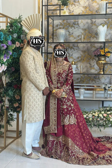 HAFSAH|SANA - ORGANZA BRIDAL ENSEMBLE - AVAILABLE IN ALL COLORS