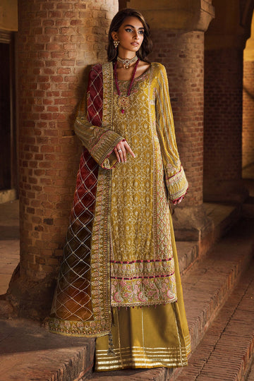 MOTIFZ | BEMBERG | 4129-BAKHTAWAR EMBROIDERED BEMBERG CHIFFON