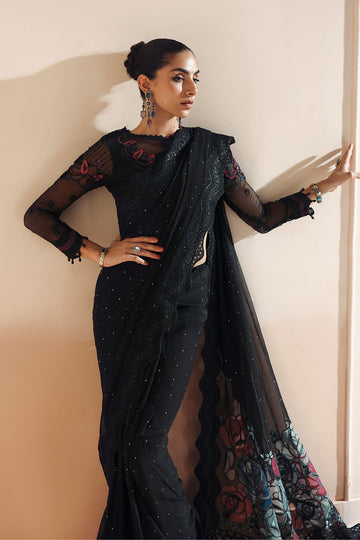 ALIZEH | AYMAL VOL 2 - LUXURY BAMBER CHIFFON | AF-BCH-2206-MEERAB | SAREE