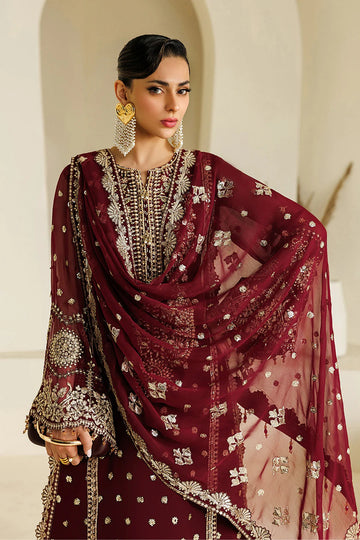 ALIZEH | AYMAL V4 - LUXURY BAMBER CHIFFON '26 | AF-BHM-4071-LIRA | LONG