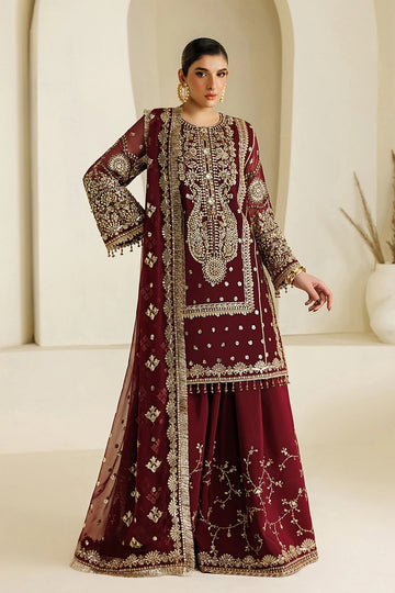 ALIZEH | AYMAL V4 - LUXURY BAMBER CHIFFON '26 | AF-BHM-4071-LIRA | SHORT
