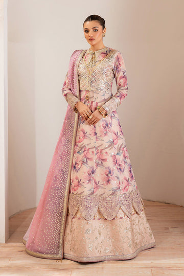 ALIZEH | FLEUR - EMBROIDERED PRINTED CHIFFON | AF-CH-2193-DINA