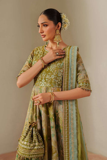 ALIZEH | FLEUR - EMBROIDERED PRINTED CHIFFON | AF-CH-2195-RENEE
