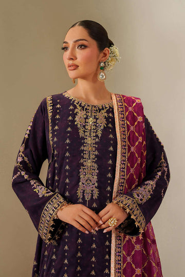 ALIZEH | FLEUR - EMBROIDERED PRINTED CHIFFON | AF-CH-2196-REYA