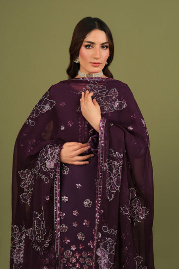 ALIZEH | LUXE VOL 2 - LUXURY RAW SILK | AF-RS-09-MULBERY