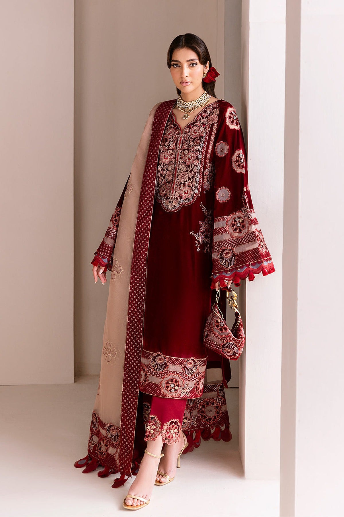 ALIZEH | MAKHMAL - LUXURY VELVET EDIT | AF-VLT-2226-VELZARI