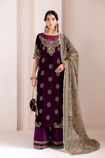 ALIZEH | MAKHMAL - LUXURY VELVET EDIT | AF-VLT-2228-ZARLISH
