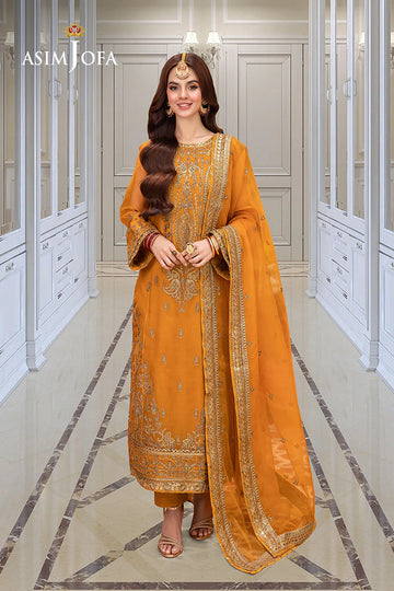 ASIM JOFA | FESTIVE LUXE | AJEM-12 EMBROIDERED ORGANZA