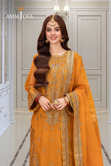 ASIM JOFA | FESTIVE LUXE | AJEM-12 EMBROIDERED ORGANZA