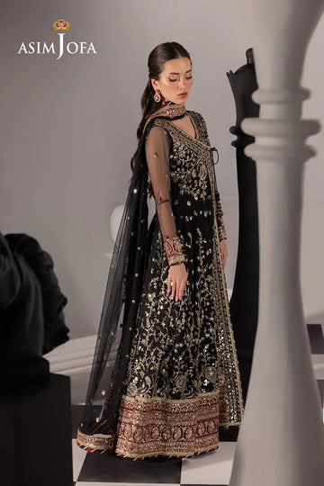 ASIM JOFA | IZEL | AJIZL-03 EMBROIDERED NET 3 PCS
