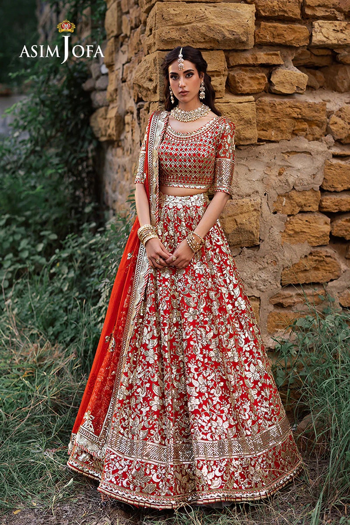 ASIM JOFA | BEKHUDI | AJKB-11 EMBROIDERED CHIFFON 3 PCS