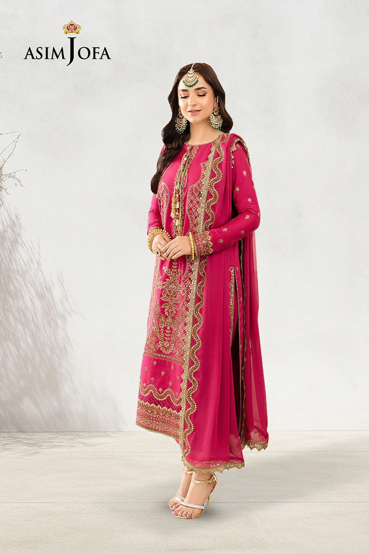 ASIM JOFA | FESTIVE EDIT | AJSM-28 EMBROIDERED SILK