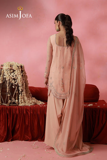 ASIM JOFA | FESTIVE WEAR 26 | AJUFC-03 EMBROIDERED CHIFFON 2 PCS