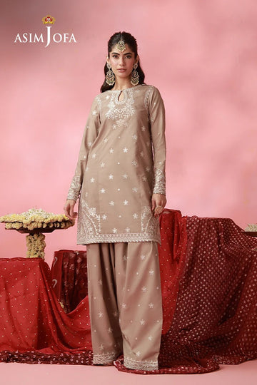 ASIM JOFA | FESTIVE WEAR 26 | AJUFC-04 EMBROIDERED EXCLUSIVE SILK 2 PCS