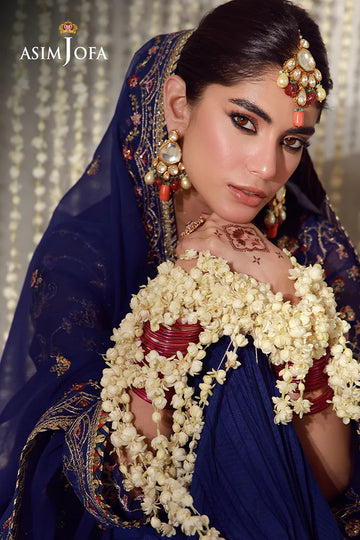 ASIM JOFA | LUXURY FESTIVE 26 | AJULFE-10 EMBROIDERED CHIFFON 3 PCS