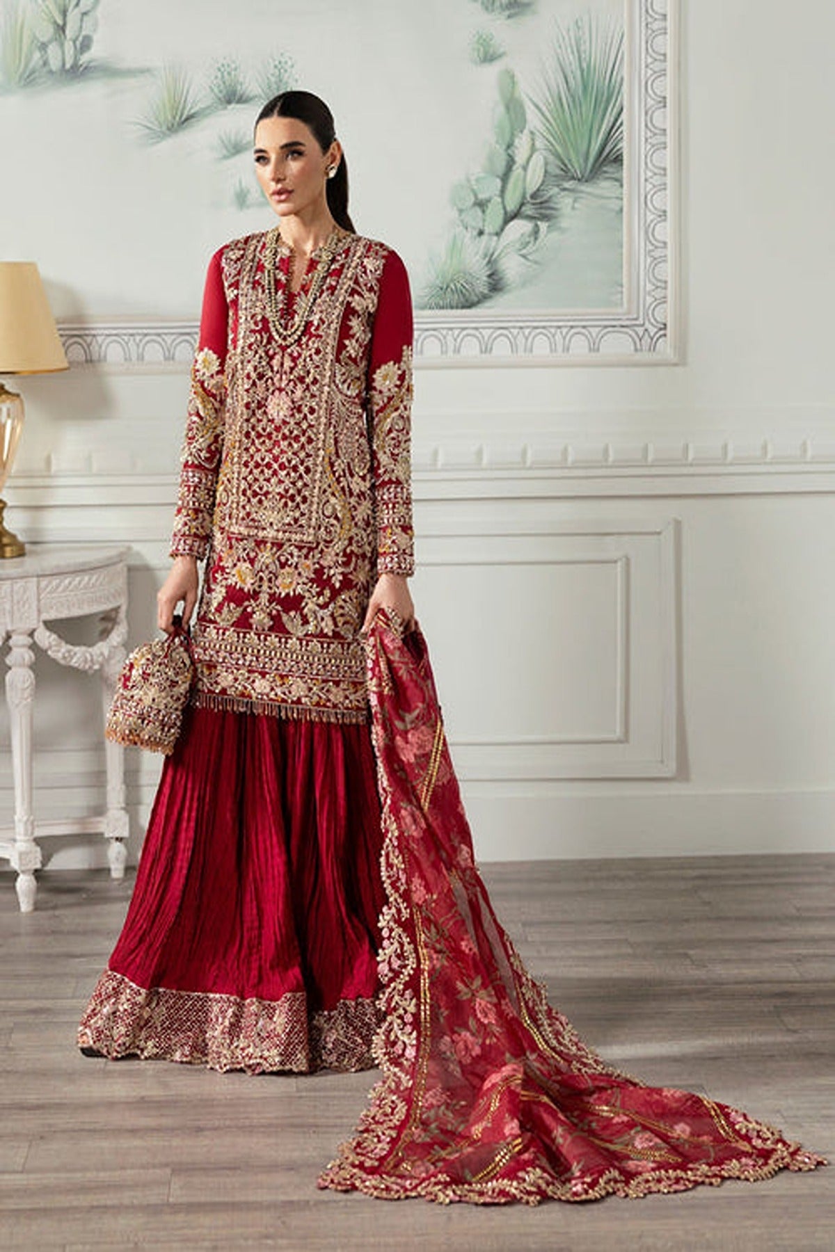 SAIRA SHAKIRA | CRIMSON X SS WEDDING ‘24 | ARTISAN STORY