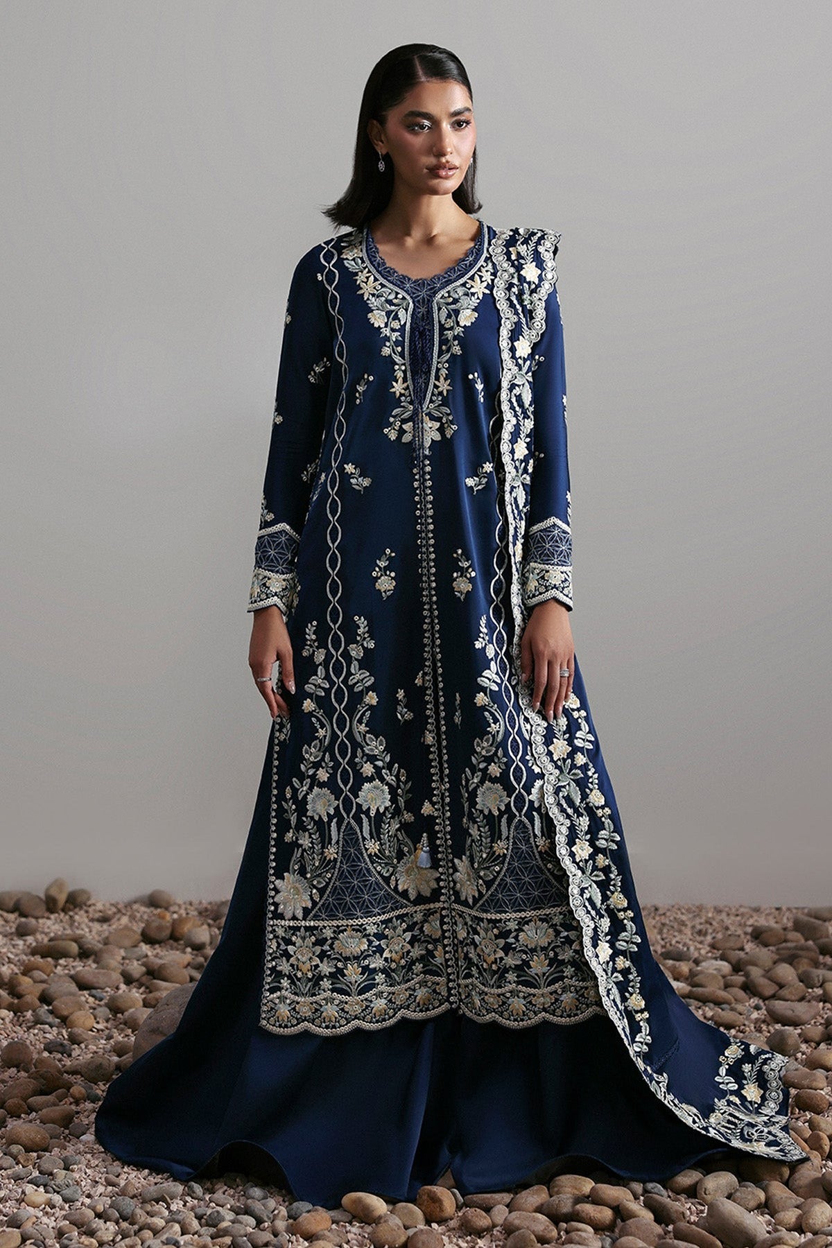 AFROZEH | SLATE LUXURY PRET | ALARA