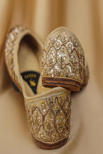 DAZZLE | KHUSSA SHOES | ANCHAL (GOLD)