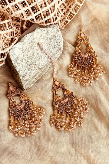 KOH-E-GEM | JEWELLERY | AURELIA CHOKER SET – PINK