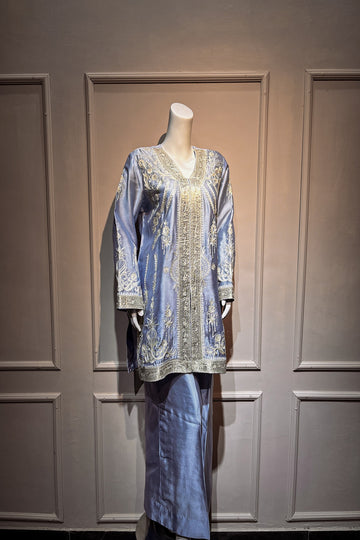 AZAARE BY HAMZA | BLUE SUIT