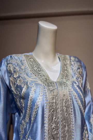 AZAARE BY HAMZA | BLUE SUIT