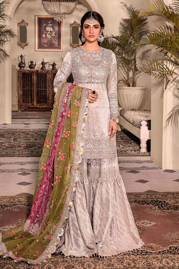 MARIA B | MBROIDERED | SILVER BD-2601
