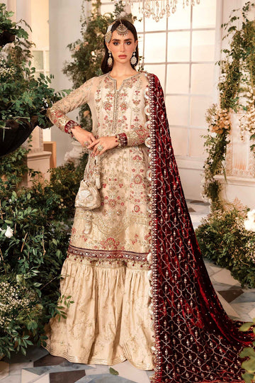 MARIA B | MBROIDERED | EMBROIDERED ORGANZA SUIT | BD-2905