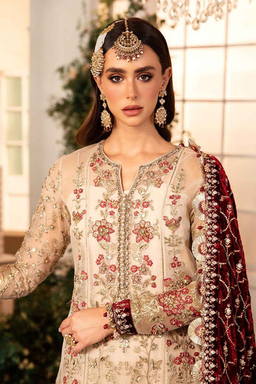 MARIA B | MBROIDERED | EMBROIDERED ORGANZA SUIT | BD-2905