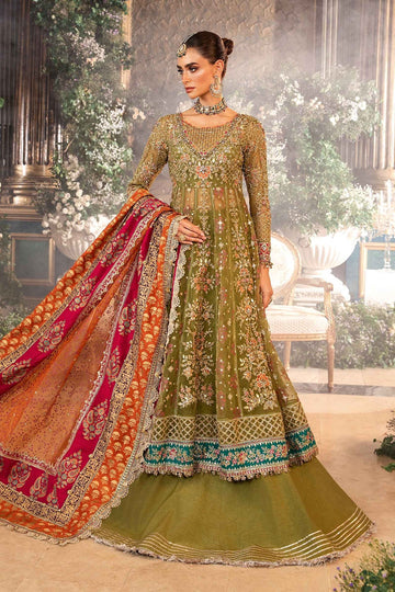 MARIA B | MBROIDERED | EMBROIDERED ORGANZA SUIT | BD-2906 | FROCK