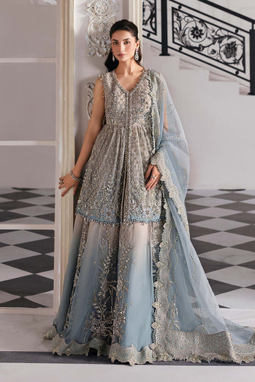 MARIA B | MBROIDERED | EMBROIDERED NET SUIT | BD-3002 | SHORT