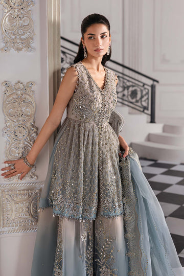 MARIA B | MBROIDERED | EMBROIDERED NET SUIT | BD-3002 | SHORT