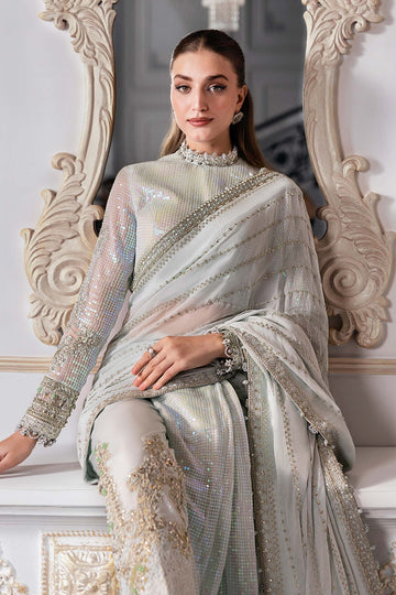 MARIA B | MBROIDERED | EMBROIDERED CHIFFON SUIT | BD-3005 | SAREE