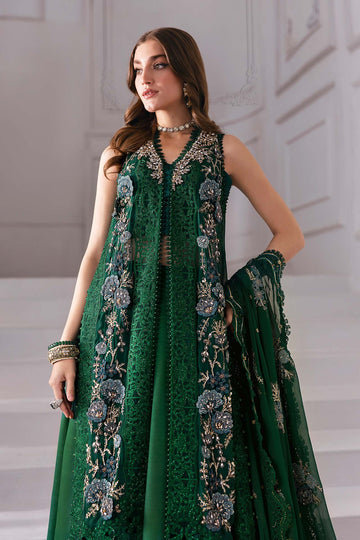 MARIA B | MBROIDERED | EMBROIDERED CHIFFON SUIT | BD-3008 | GOWN