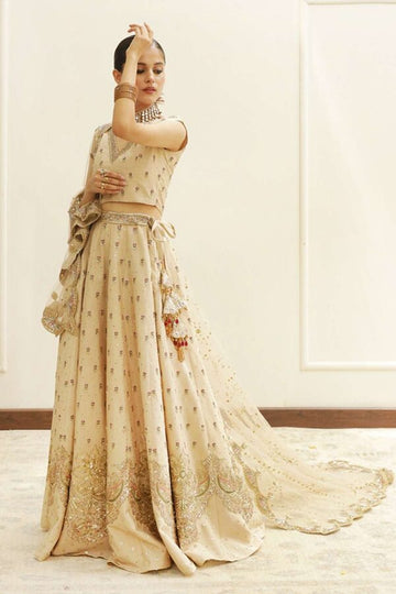 DYOT | CHAANDI | BEIGE LEHNGA CHOLI | 3PC