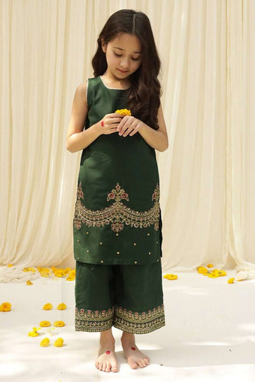 DYOT | CHOTI EID 23 | BOTTLE GREEN OUTFIT