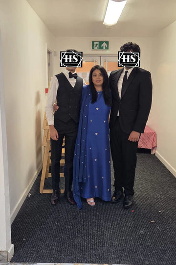 HAFSAH|SANA - PURE RAW SILK OUTFIT - AVAILABLE IN ALL COLORS