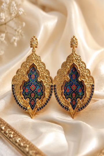 HS | EARRINGS | HERITAGE | BLUE