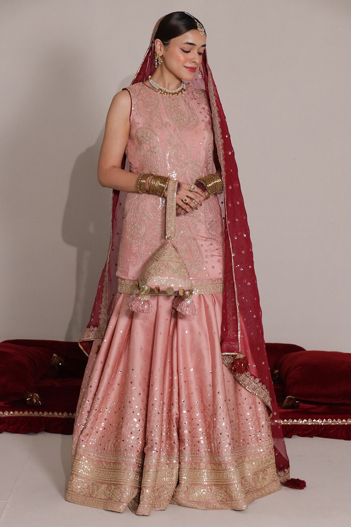 DYOT | SHAHANA JAAN 24 | BLUSH PINK OUTFIT | 3PC