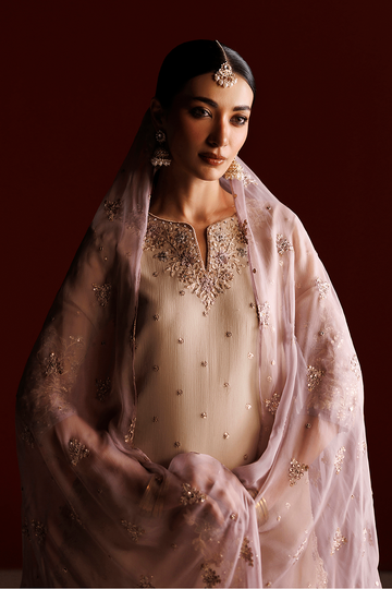 IZNIK | SEMI FORMALS | CC-104 EMBROIDERED CHIFFON