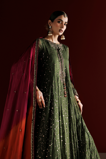 IZNIK | SEMI FORMALS | CC-105 EMBROIDERED CHIFFON