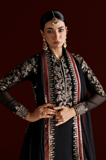 IZNIK | SEMI FORMALS | CC-107 EMBROIDERED CHIFFON