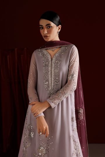 IZNIK | SEMI FORMALS | CC-110 EMBROIDERED CHIFFON