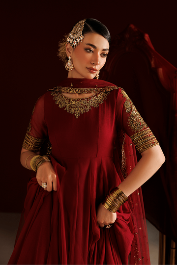 IZNIK | SEMI FORMALS | CC-111 EMBROIDERED CHIFFON